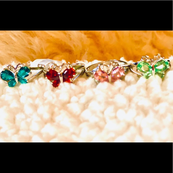 Beautiful 365 Sterling Silver Butterfly Rings. - Picture 3 of 8